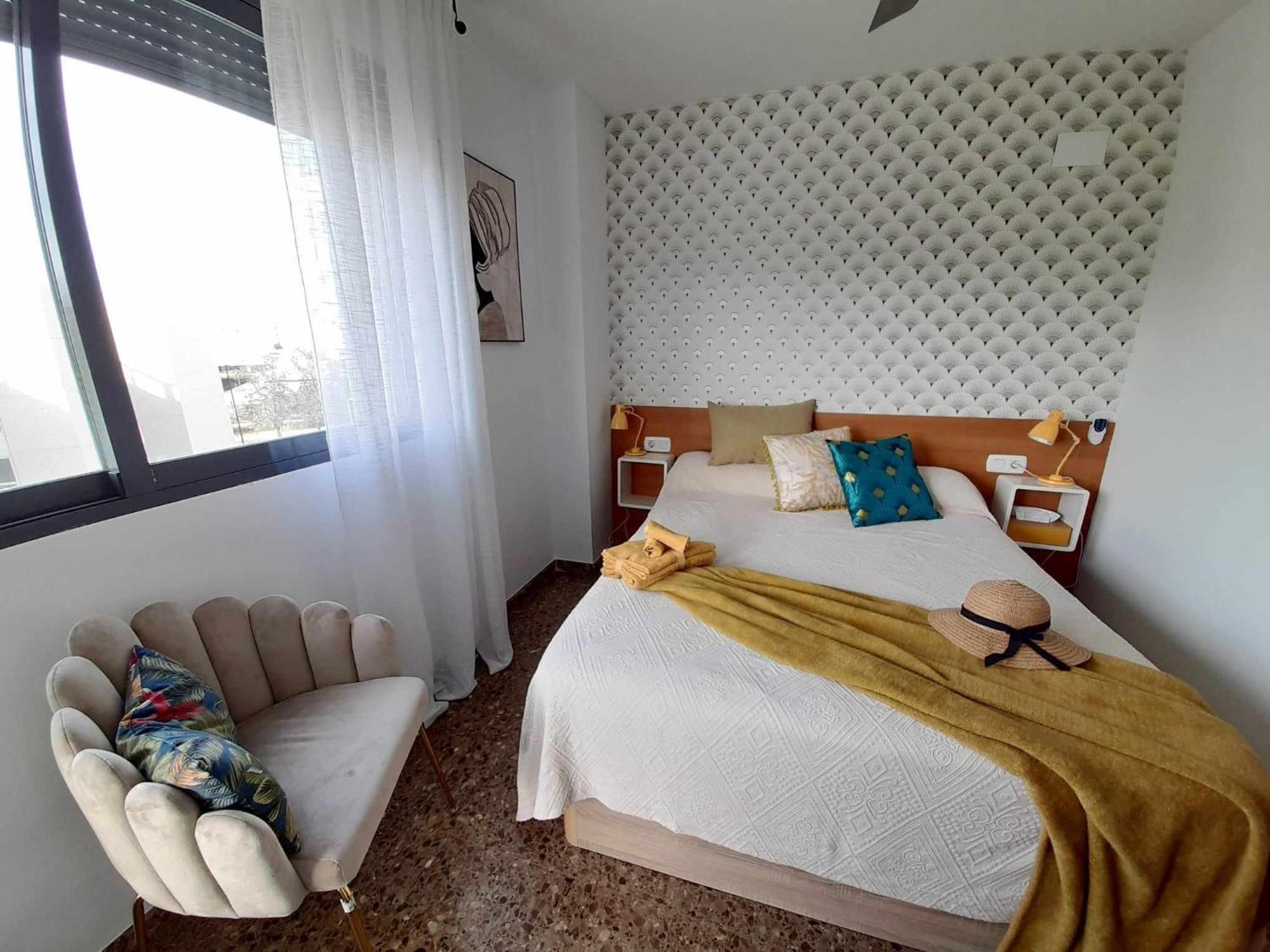 Apartament Ambar Gandia Playa-Grao Con Piscina Parking Ideal Para Familias Exterior foto